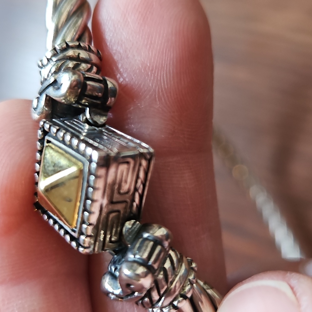 Vintage Menegatti | Cable Necklace - Picture 9 of 9